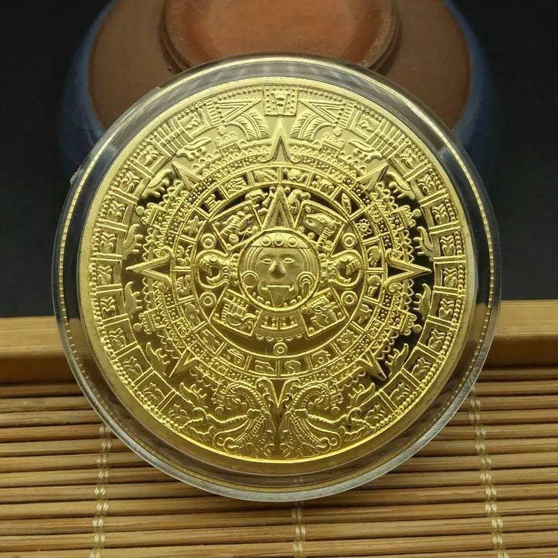 Mayan Aztec Memorial Coin (Non-currency Coins)