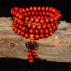 108 Prayer Bead Mala Handmade From Natural Sandalwood