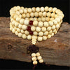 108 Bead Mala with Pendants Handmade