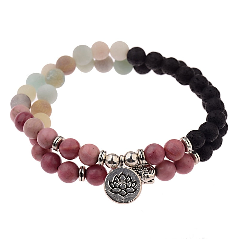 Buddha Charm Bead Bracelet