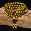 108 Bead Mala with Pendants Handmade