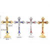 Jesus on the Holy Cross Standing Ornament for Home Altar