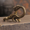 Dragon Key Chain in Vintage Copper