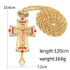 Holy Cross Necklace 8 Byzantine Style Amulets