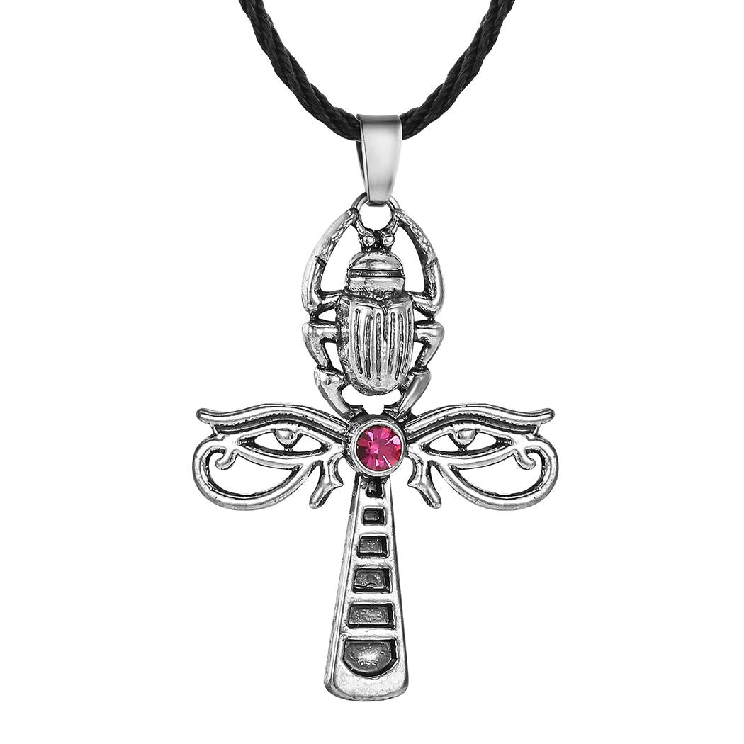 Eye of Horus Ankh Cross Protection Charm