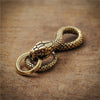 Copper Snake Keychain