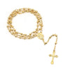 Jesus Christ on the Cross Rosary Necklace