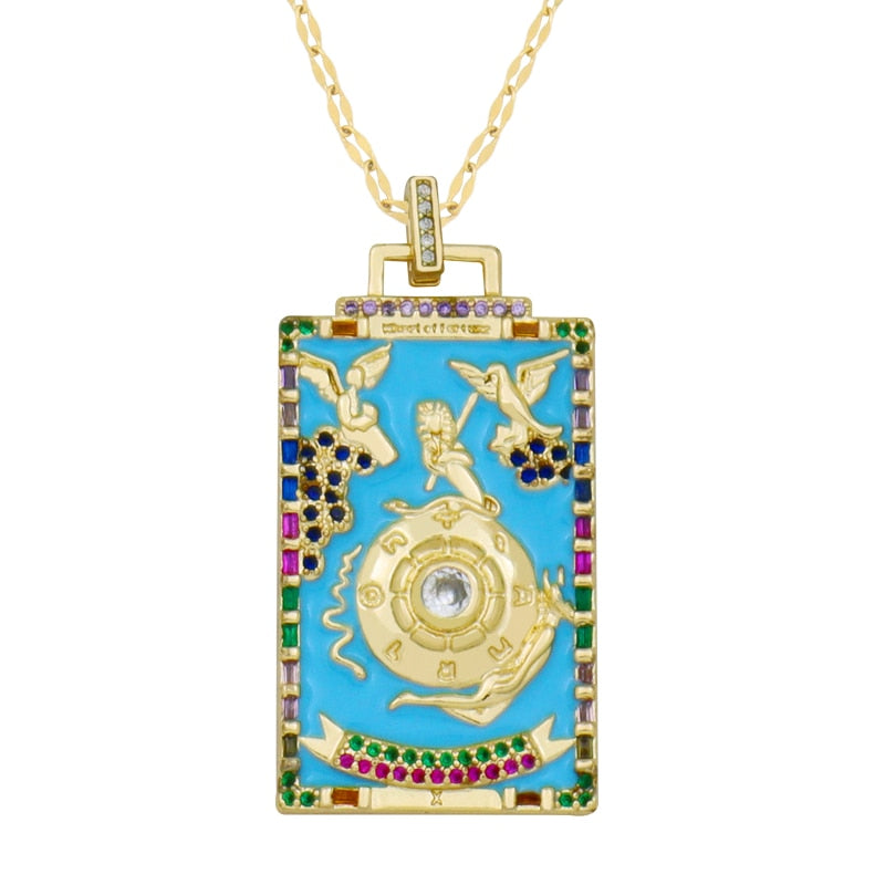 Tarot of the Major Arcana Pendant Necklace