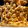 Thuja Wood Eighteen Arhat Buddha Statue - Hand Carved