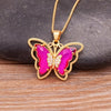 Butterfly Crystal Pendant