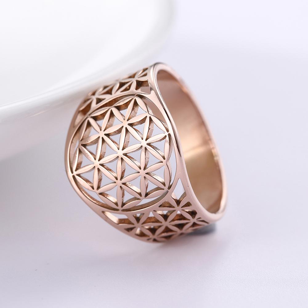 Flower of Life Ring