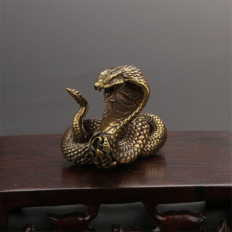 Bronze Cobra Statue