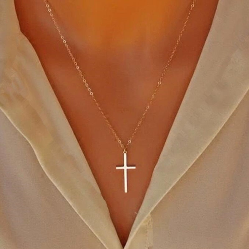 Cross Pendant Necklace for Women