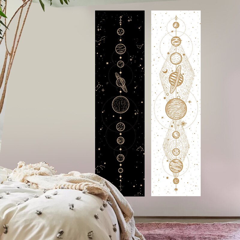 Moon Phase Tapestry Wall Hanging