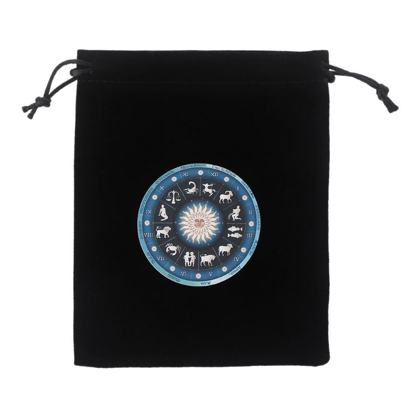 Velvet Moon Storage Bag for Divination Accessories