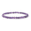 Amethyst Bead Energy Bracelet (4mm)