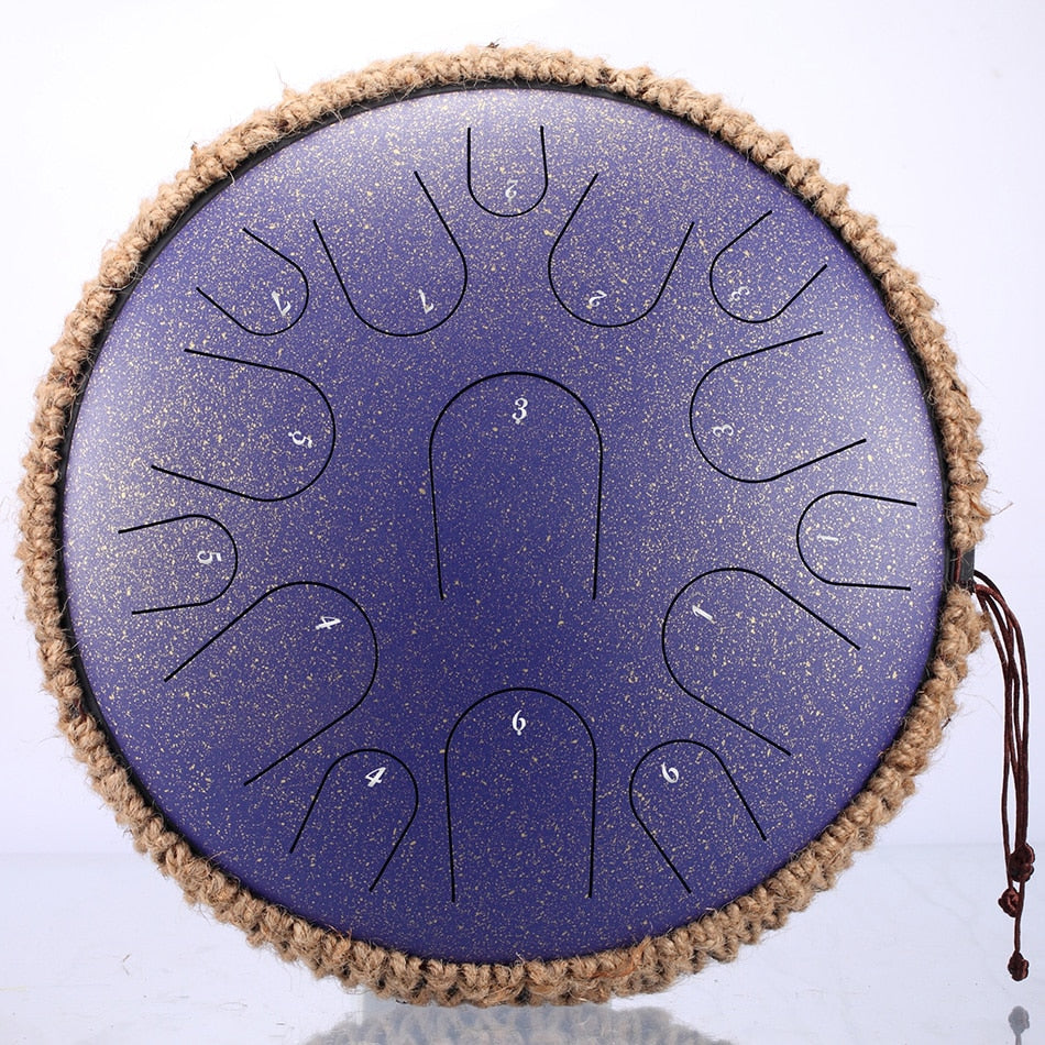 Steel Tongue Drum 13 inch 15 Tone