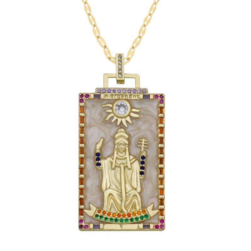 Tarot of the Major Arcana Pendant Necklace