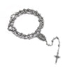 Jesus Christ on the Cross Rosary Necklace