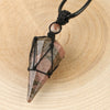 Natural Healing Crystal Pendant Necklace