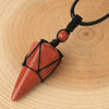 Natural Healing Crystal Pendant Necklace