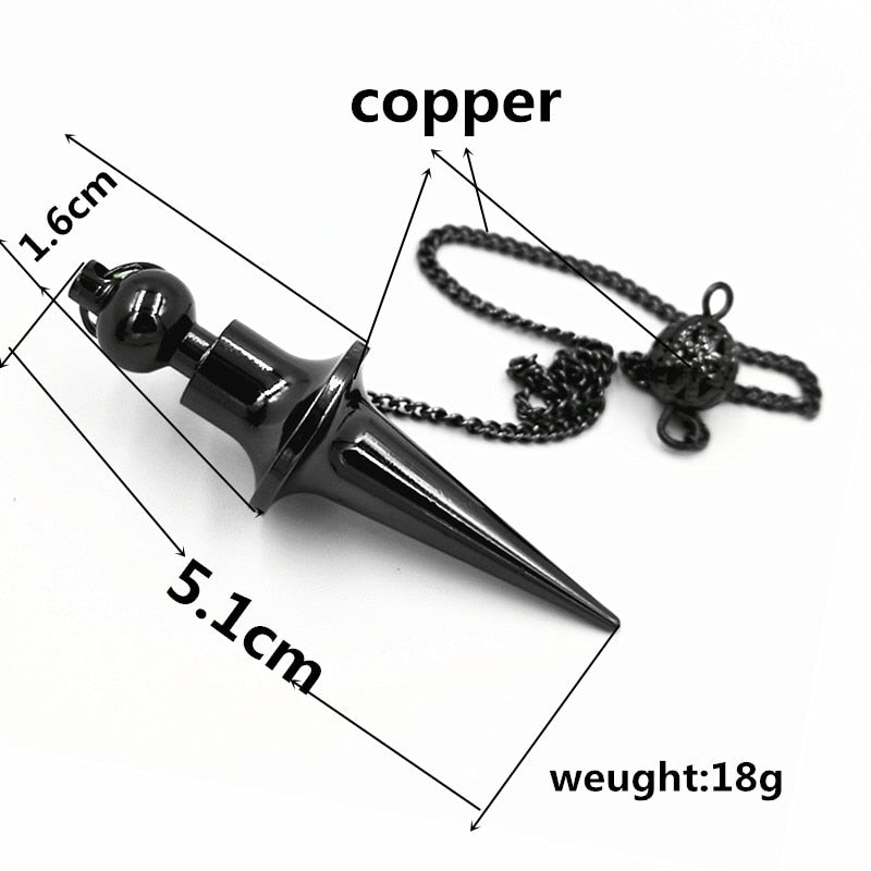 Metal Charm Pendulum For Dowsing & Divination