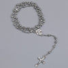 Jesus Christ on the Cross Rosary Necklace