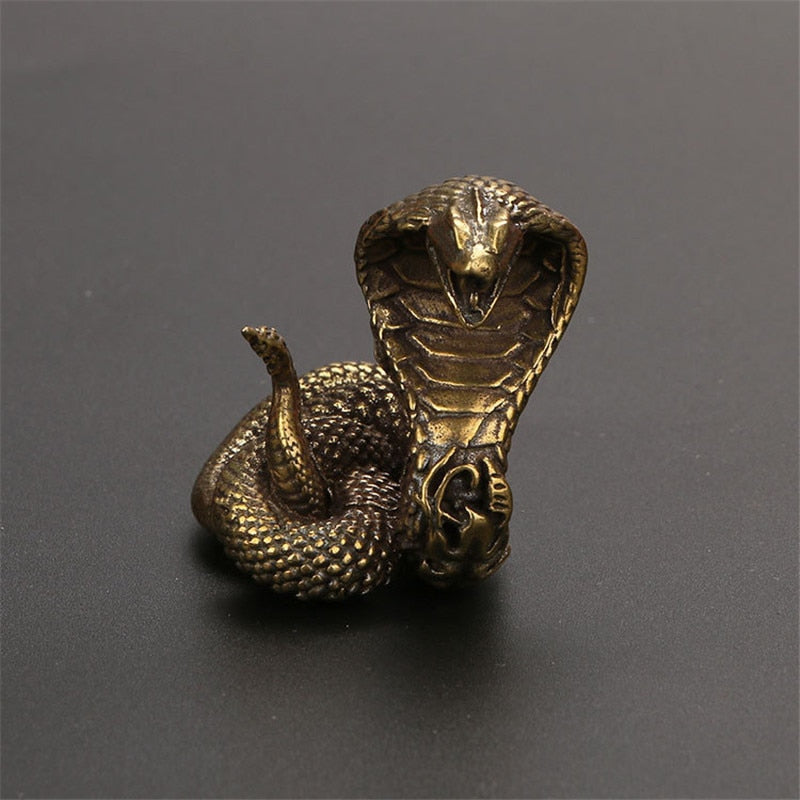 Bronze Cobra Statue