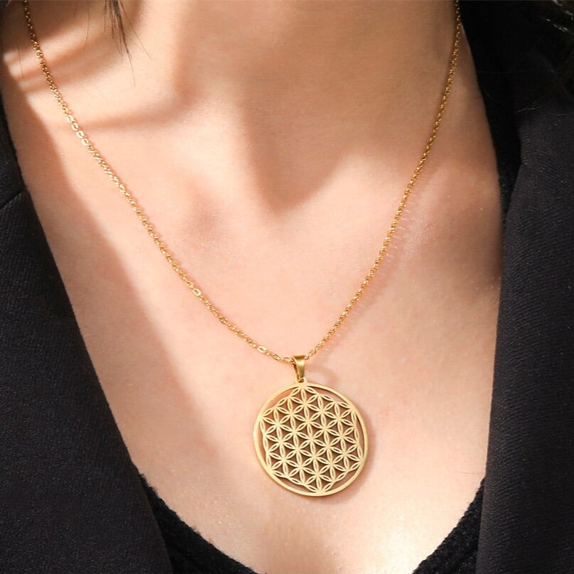 Flower of Life Pendent Necklace