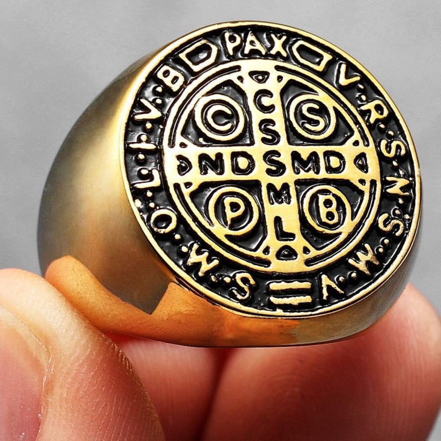 Saint Benedict Medal Ring