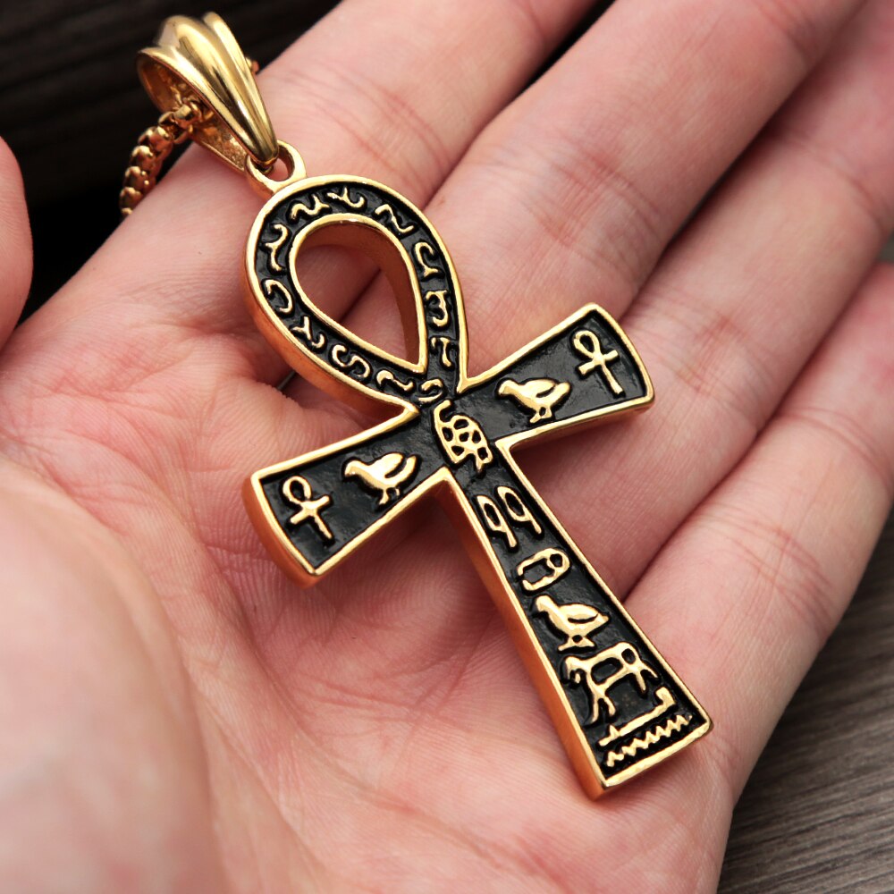 Ankh Cross Pendant Necklace - Hermetic Amulet