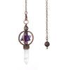 Merkaba Crystal Pendulum for Dowsing & Divination