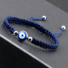 Evil Eye Braided Bracelet for Protection & Luck