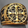 Saint Benedict Medal Ring