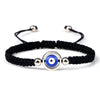 Evil Eye Braided Bracelet for Protection & Luck