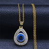 Evil Eye (Hamsa) Hand of Fatima Pendant Necklace