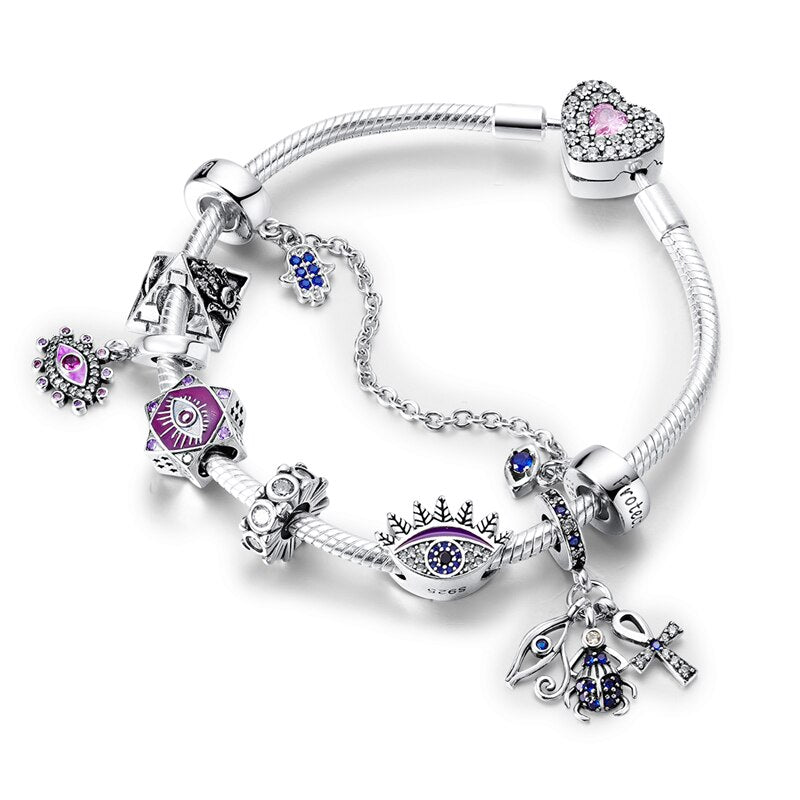 Symbolic Charms & Bracelet