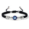 Evil Eye Braided Bracelet for Protection & Luck