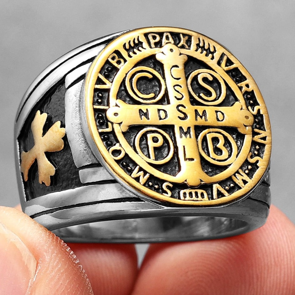 Saint Benedict Medal Ring