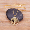 Tree of Life Crystal Pendant Necklace