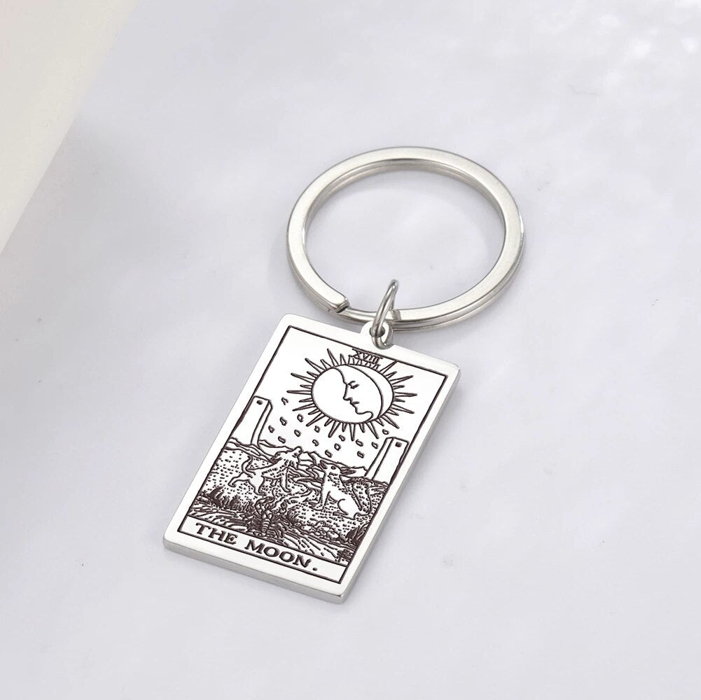 Tarot Keychain Pendant of the Major Arcana