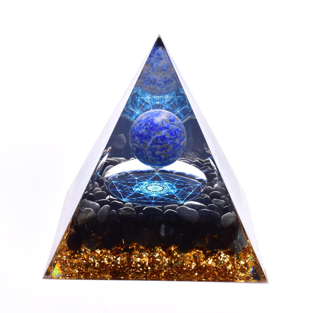 Orgone Pyramid 6cm for Energy Generation & Protection