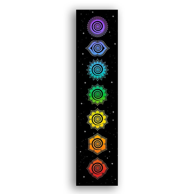 7 Chakras Tapestry Cosmic Energy Centers