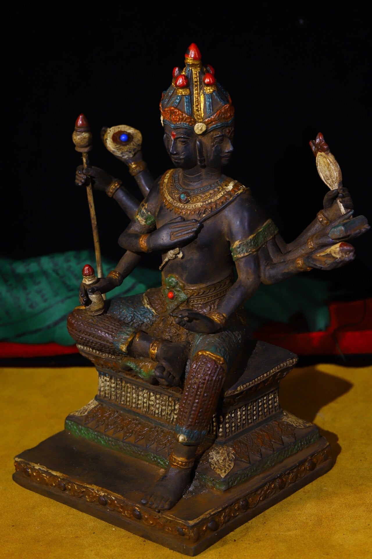 Brahma God of Creation Handmade in Nepal 1-of-1