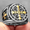 Saint Benedict Medal Ring