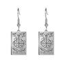 Tarot Drop Earrings of the Major Arcana