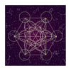 Sacred Geometry Metatron's Cube Altar Cloth