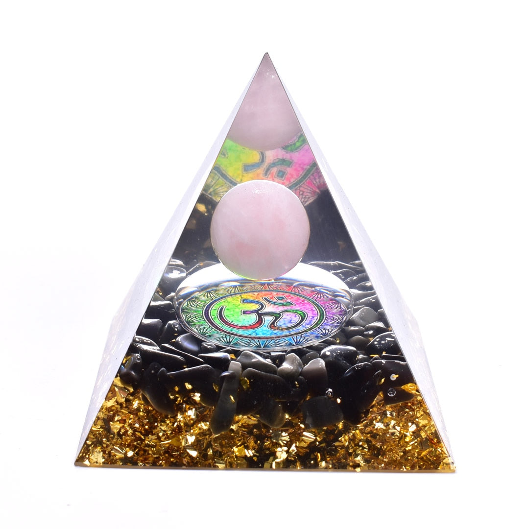 Orgone Pyramid 6cm for Energy Generation & Protection