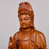 Rosewood Carving of Guanyin Buddha Statue