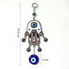 Evil Eye Hand of Fatima Hamsa Wall Hanging or Wind Chime